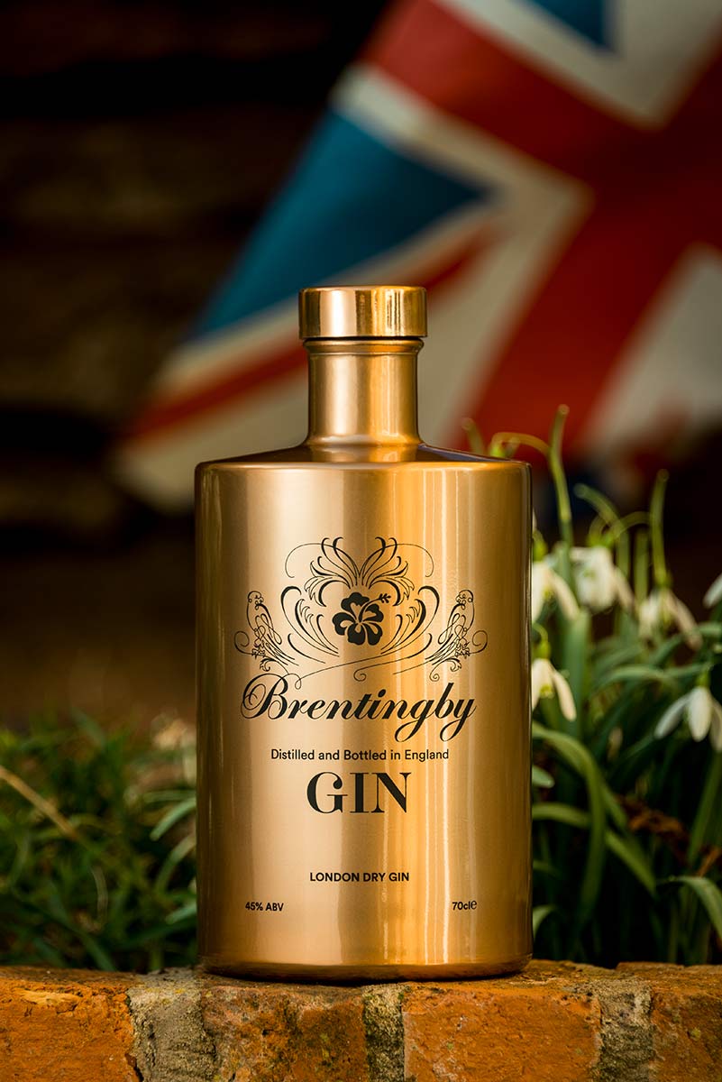 Brentingby Gin Handcrafted and bottled in England